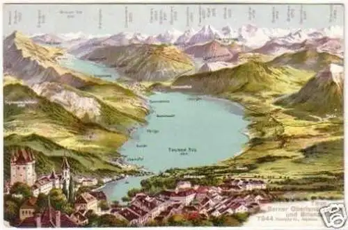 21067 Ak Thun Berner Oberland Thuner & Brienzersee