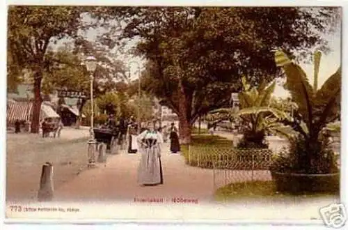 08794 Ak Schweiz Interlaken Höheweg um 1910