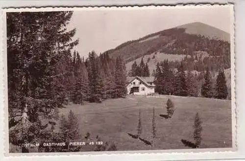 56748 Ak Teichalm Pierer Gasthaus 1942