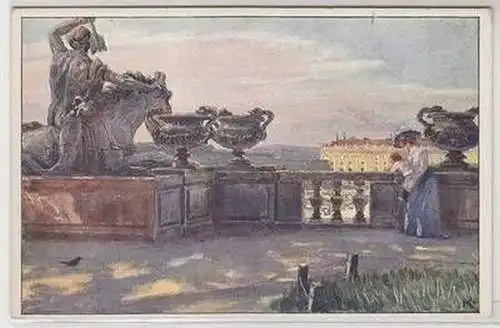 39995 Künstler Ak Wien Schönbrunn Neptunbrunnen um 1910