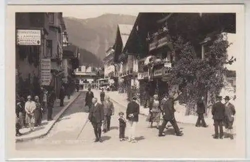 48806 Foto-Ak Zell am See Seegasse um 1930