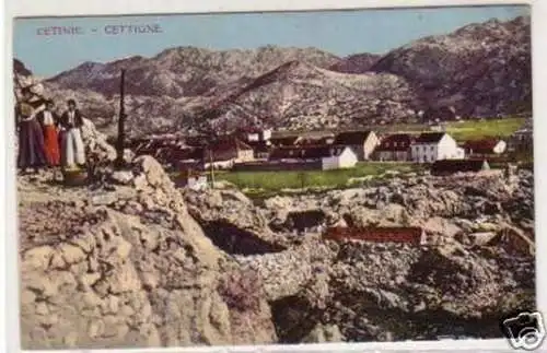 31129 Ak Cetinje Cettigne Montenegro um 1915