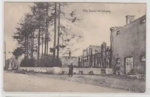 55214 Feldpost Ak Ville Besse bei Longwy 1. Weltkrieg 1915