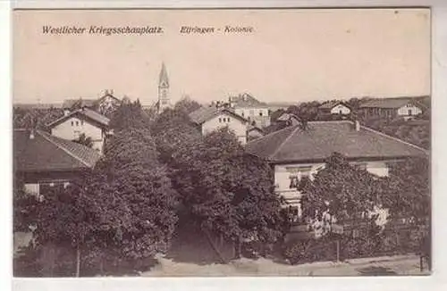 54904 Ak Elfringen in Lothringen Kolonie um 1917