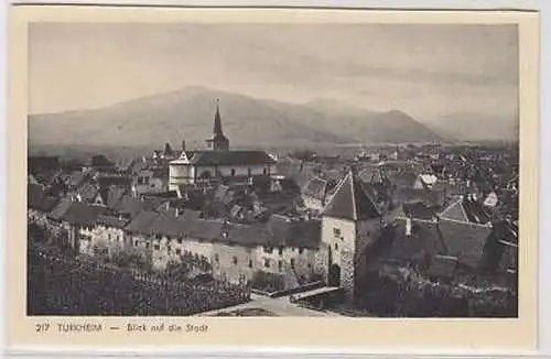 45255 Ak Turkheim Turckheim Blick auf die Stadt um 1930