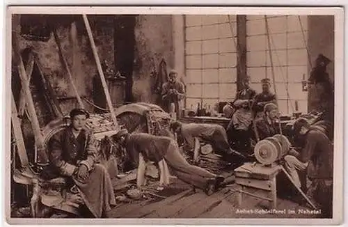 67626 Ak Achat-Schleiferei im Nahetal um 1930