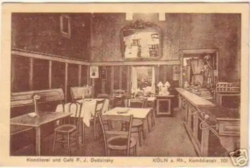 16767 Ak Köln Konditorei & Cafe´ Komödienstraße um 1930