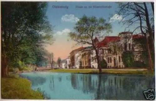 13526 Ak Oldenburg Hunte an der Elisabethstraße 1915