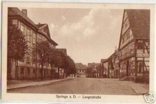 15467 Ak Springe a.D. Langestraße um 1920