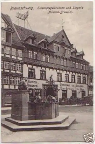 09464 Ak Braunschweig Stegers Mumme Brauerei um 1910