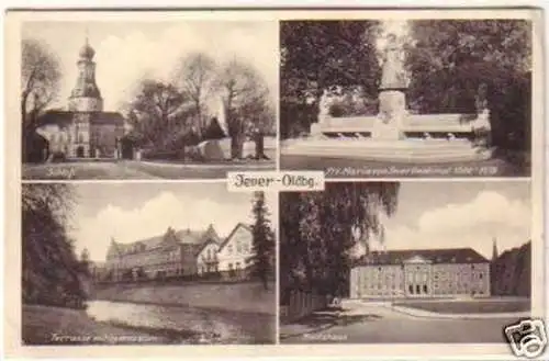 21090 Feldpost Mehrbild Ak Jever Oldenburg 1942