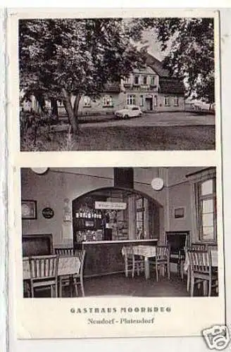 30080 Ak Neudorf Platendorf Gasthaus Moorkrug 1965