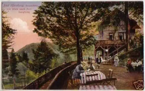 13284 Ak Bad Harzburg Gasthaus Sennhütte um 1915