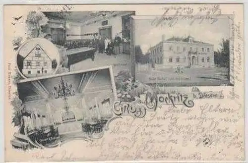 49437 Mehrbild Ak Gruß aus Mockritz bei Dresden 1900