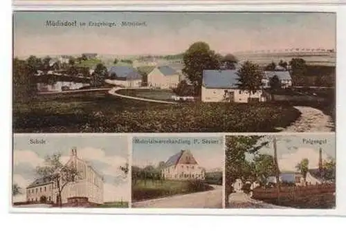 37205 Mehrbild Ak Müdisdorf im Erzgebirge um 1920