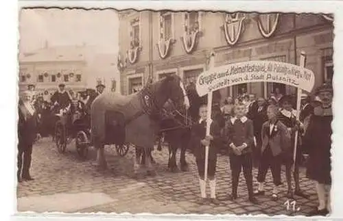 53827 Foto Ak 550jährige Stadtrechtsfeier und Heimatfest Pulsnitz 1925