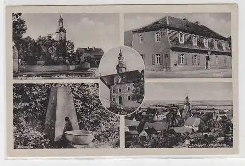 70361 Mehrbild Ak Gasthaus Zschepplin bei Eilenburg um 1940