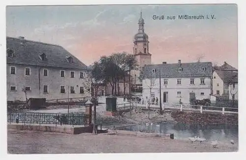 89689 Ak Gruß aus Mißlareuth in Vogtland um 1920