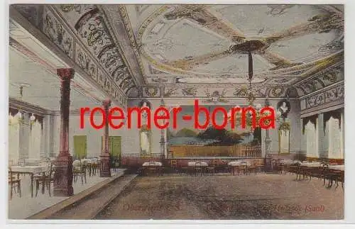 81816 Ak Oberwiera i.S. Gasthof von Arno Heitzsch (Saal) 1927