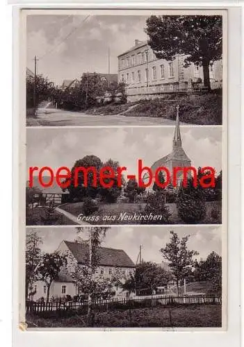 79954 Mehrbild Ak Gruß aus Neukirchen bei Dresden 1940