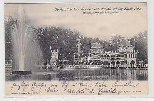 62361 Ak Zittau Oberlausitzer Gewerbe- und Industrie Ausstellung 1902