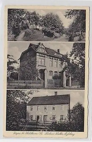 61037 Mehrbild Ak Ziegra bei Waldheim Bäckerei Walter Rossberg um 1930