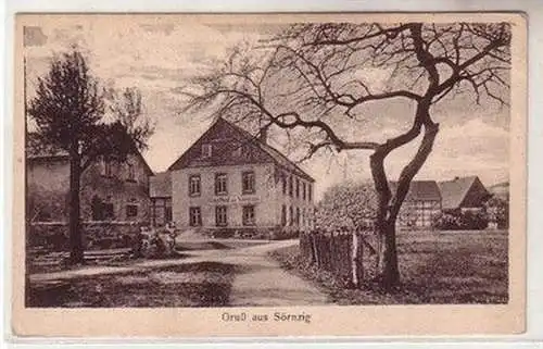 58874 Ak Gruß aus Sörnzig Gasthof um 1940