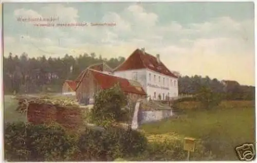 17760 Ak Wendischkarsdorf Waldschänke Heidemühle 1913