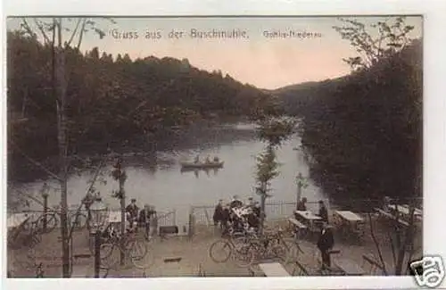 16607 Ak Gruß aus der Buschmühle Gohlis Niederau 1913