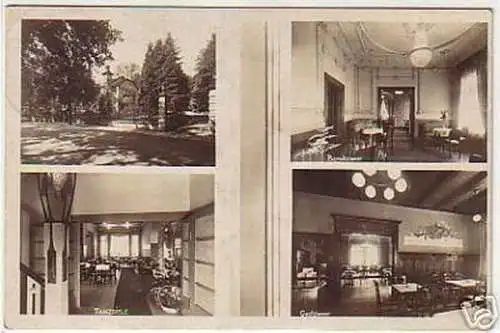 09352 Ak Waldheim Park Kaffee und Hotel 1931