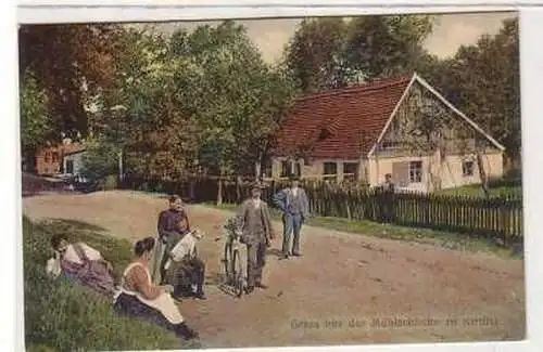 40961 Ak Gruß aus der Mühlschänke zu Kittlitz um 1920