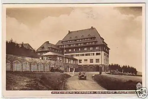 11101 Ak Altenberg Erzgeb. Berghof Raupennest um 1940