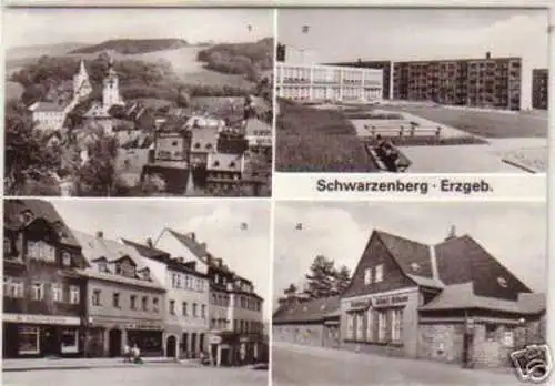 11773 Mehrbild Ak Schwarzenberg Klubhaus"Albert Höhnel"