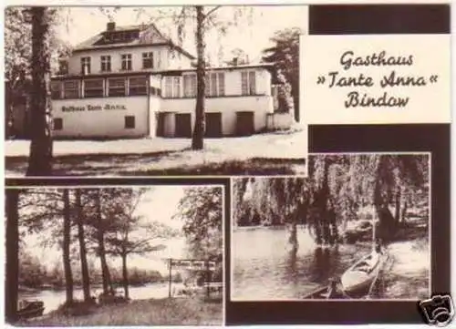 25315 Mehrbild Ak Bindow Gasthaus "Tante Anna" 1968