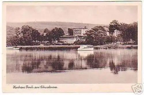 16943 Ak Kurhaus Ferch am Schwielosee um 1950