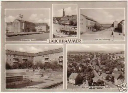 12019 Mehrbild Ak Lauchhammer Autobahnhof usw. 1968