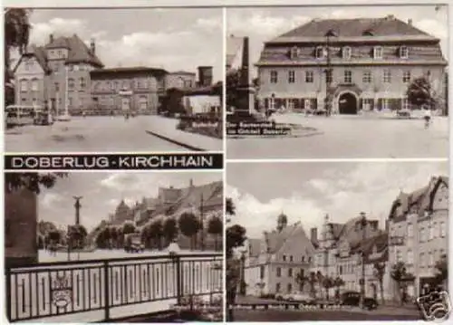 12132 Mehrbild Ak Doberlug Kirchhain Bahnhof usw. 1977