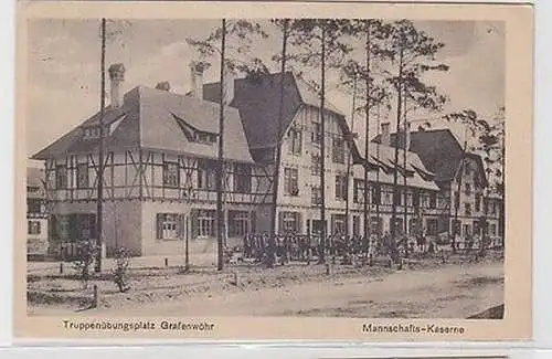 54157 Ak Truppenübungsplatz Grafenwöhr Mannschafts Kaserne 1925