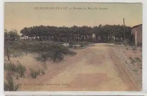 54533 Ak Merlimont Plage Entrée du Bois de Sapins um 1915