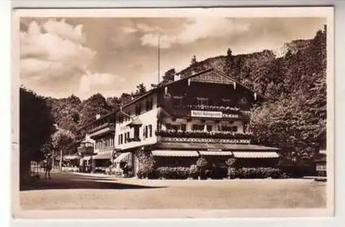 52821 Ak Königsee Oberbayern Hotel Königssee 1937