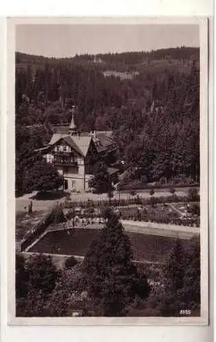 53674 Ak Luftkurort Hölle im Frankenwald Hotel und Pension König David 1935