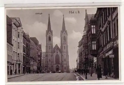 51547 Ak Hof in Bayern Altstadt 1936