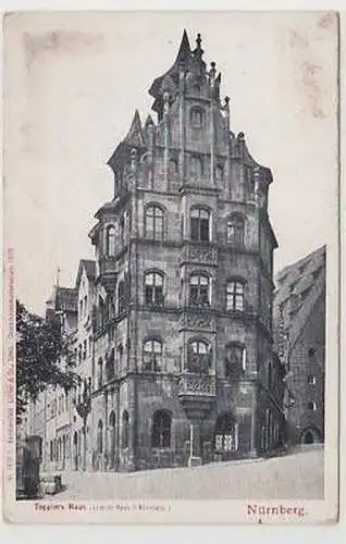 41552 Ak Nürnberg Topplers Haus um 1910