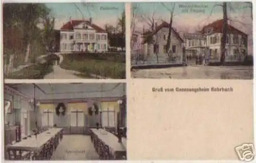 15469 Mehrbild Ak Gruß vom Genesungsheim Rohrbach 1918