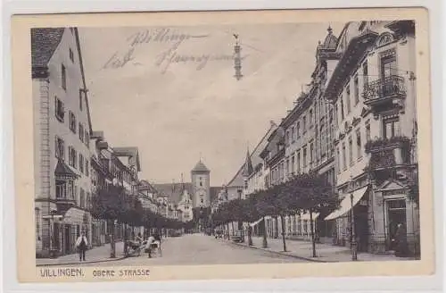 90240 Feldpost Ak Villingen Obere Strasse 1916