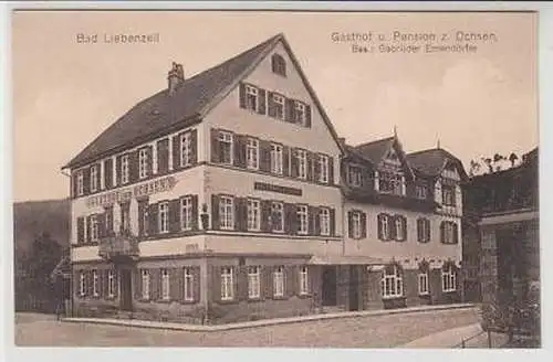 43235 Ak Bad Liebenzell Gasthof zum Ochsen um 1930