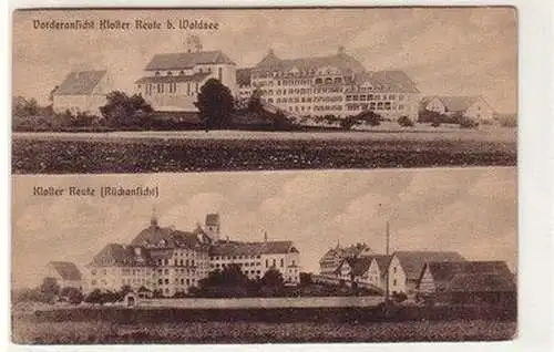 59650 Mehrbild Ak Kloster Reute bei Waldsee 1918