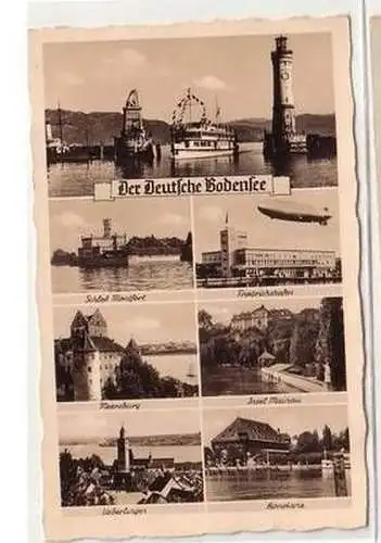 47827 Mehrbild Ak Der Deutsche Bodensee um 1940