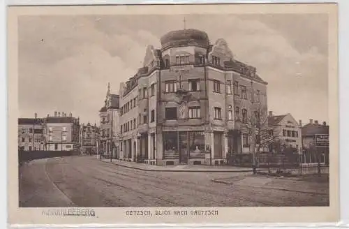 77692 Ak Markleeberg Oetzsch Blick nach Gautzsch um 1920