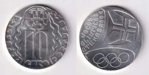 10 Euro Silber Münze Portugal Jogos Olimpigos Atenas 2004 Stgl. (105968)